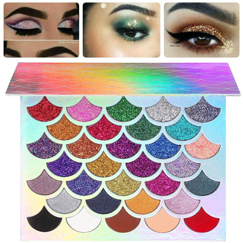 Glitter Eye Shadow Palette