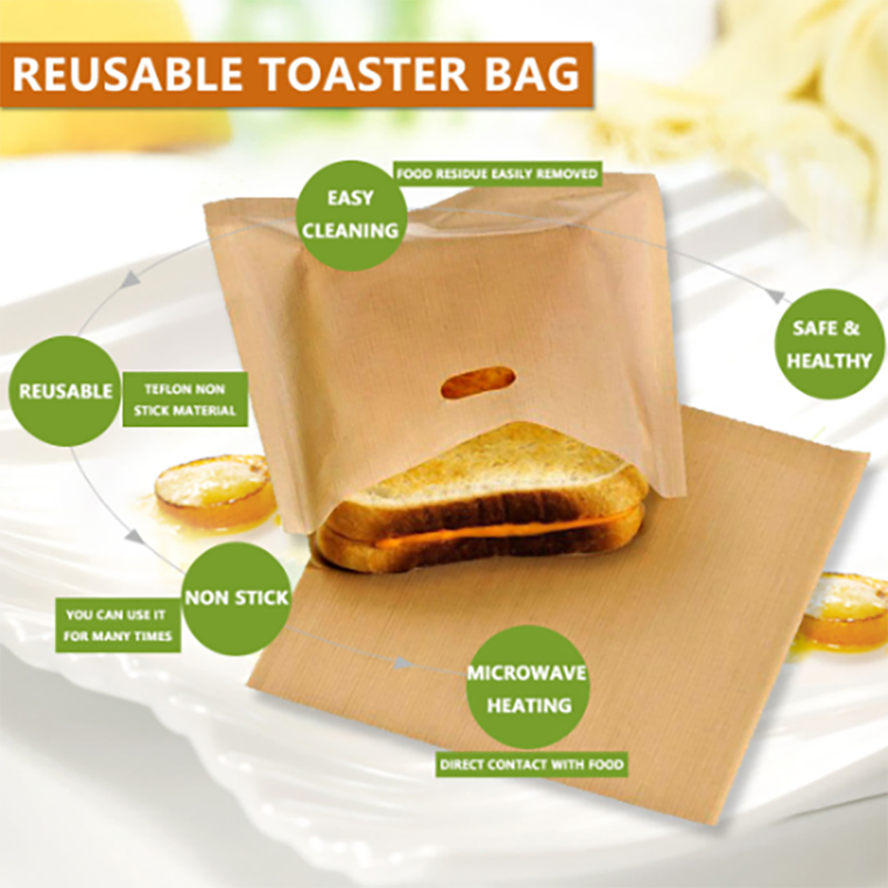 Toaster Bags for Grilled Cheese Sandwiches