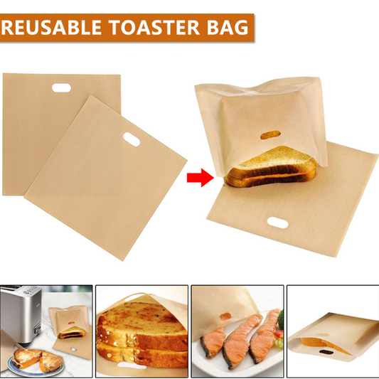 Toaster Bags for Grilled Cheese Sandwiches