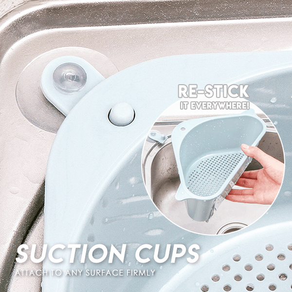 Triangular Sink Drain Shelf