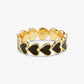 Love Hearts Band Ring