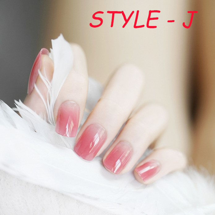 【HAPPY EASTER SALE - 2 FOR 1 ! 🔥ONLY $7.45 EACH ! 🔥】French Manicure Ready-to-wear Gel Manicure