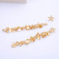 Pentagram tassel earrings