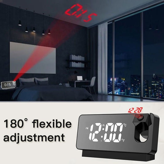 Mirror projection alarm clock🔥Last day 50% off🔥