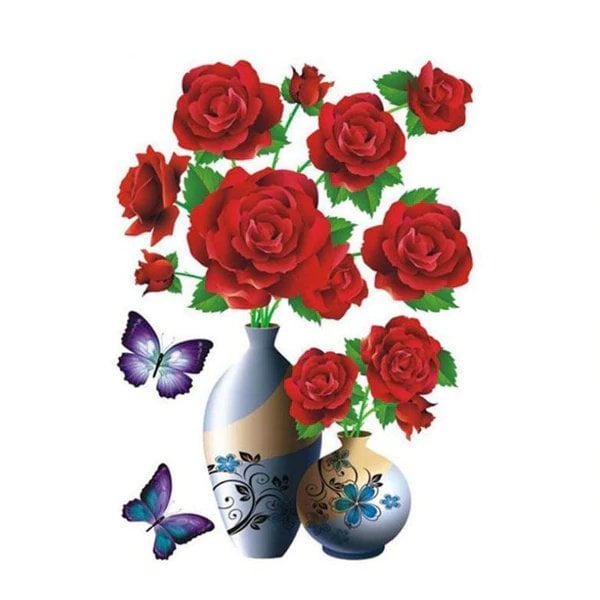 ðŸŒ¸3D Vase Sticker (BUY 3 GET 10%OFF)
