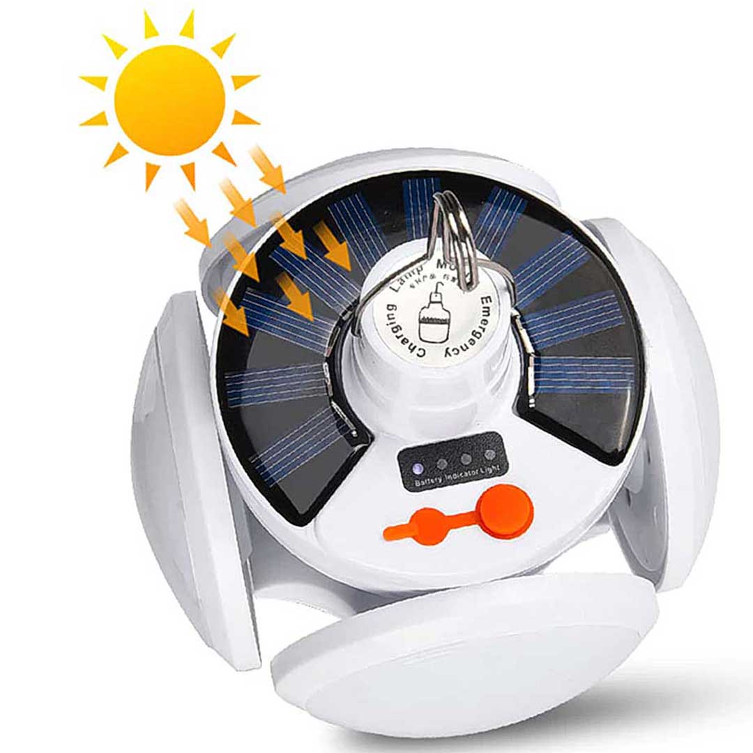 Bulby® 2 в 1 Сгъваема Соларна Лампа