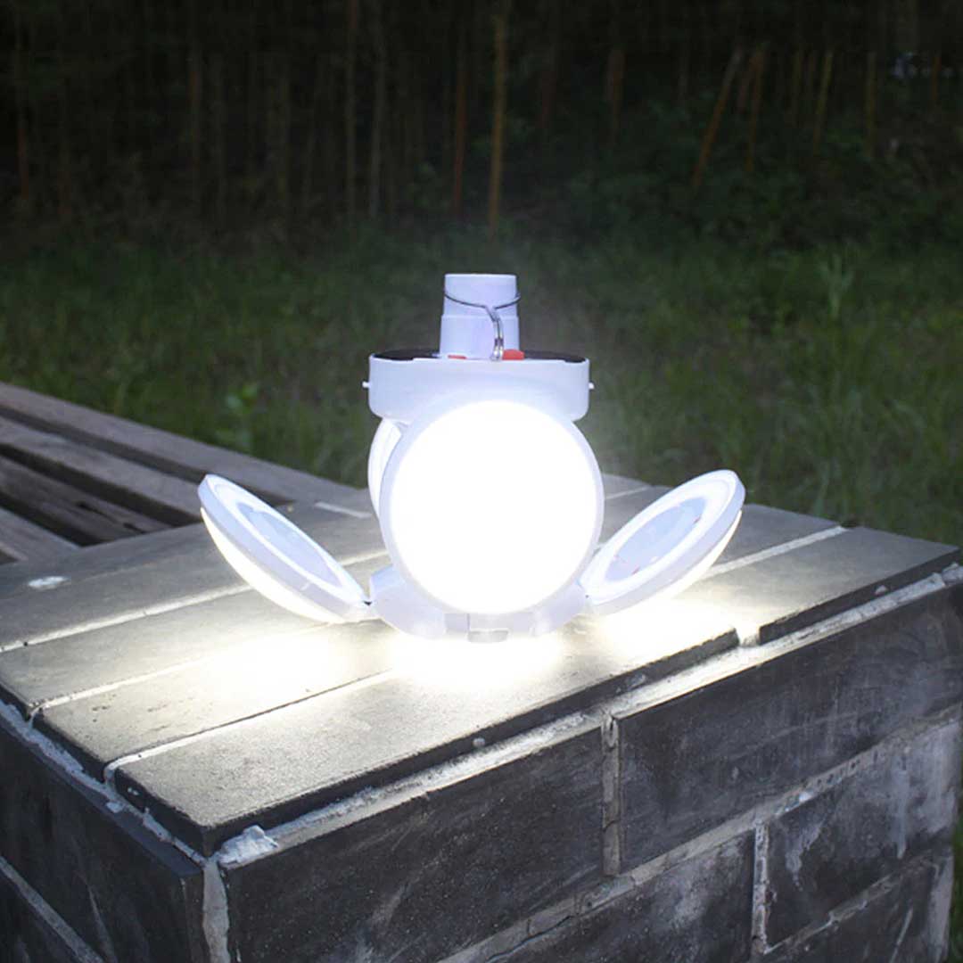 Bulby® 2 в 1 Сгъваема Соларна Лампа