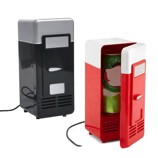 Desktop USB Mini Fridge Cooler Warmer Refrigerator