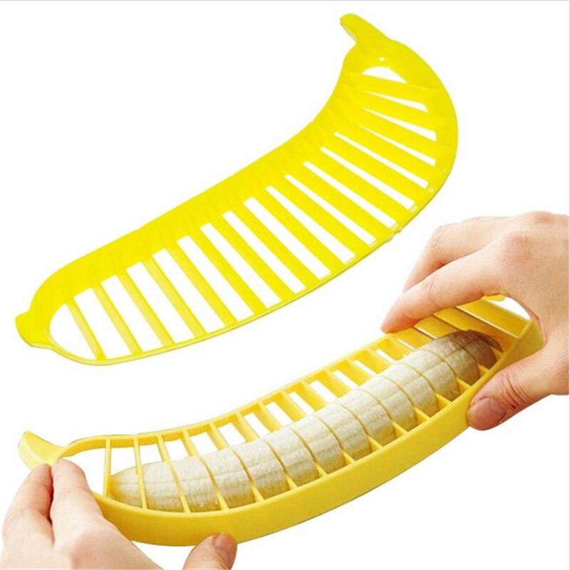 HOT SALE! 1 pcs Banana Slicer Chopper Cutter