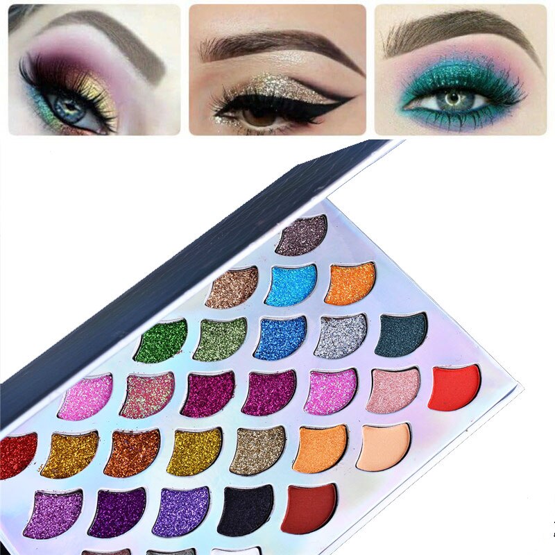 Glitter Eye Shadow Palette 