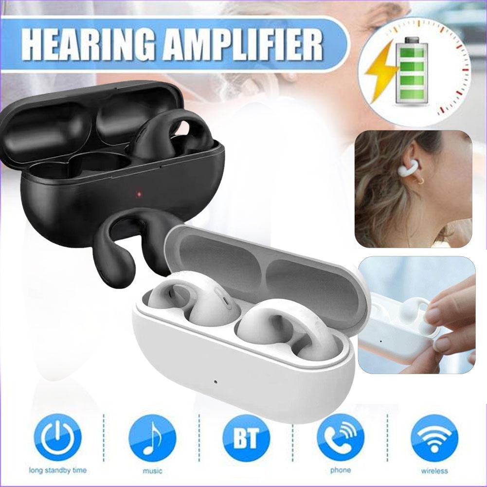 Wireless Ear Clip Bone Conduction Headphones