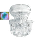 6-Shot Glass Dispenser Holder Wine Whisky Beer Dispenser Rack Bar Accessory Drinking Party Games Glass Dispenser