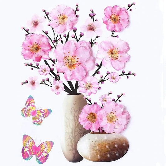 ðŸŒ¸3D Vase Sticker (BUY 3 GET 10%OFF)