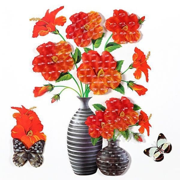 ðŸŒ¸3D Vase Sticker (BUY 3 GET 10%OFF)