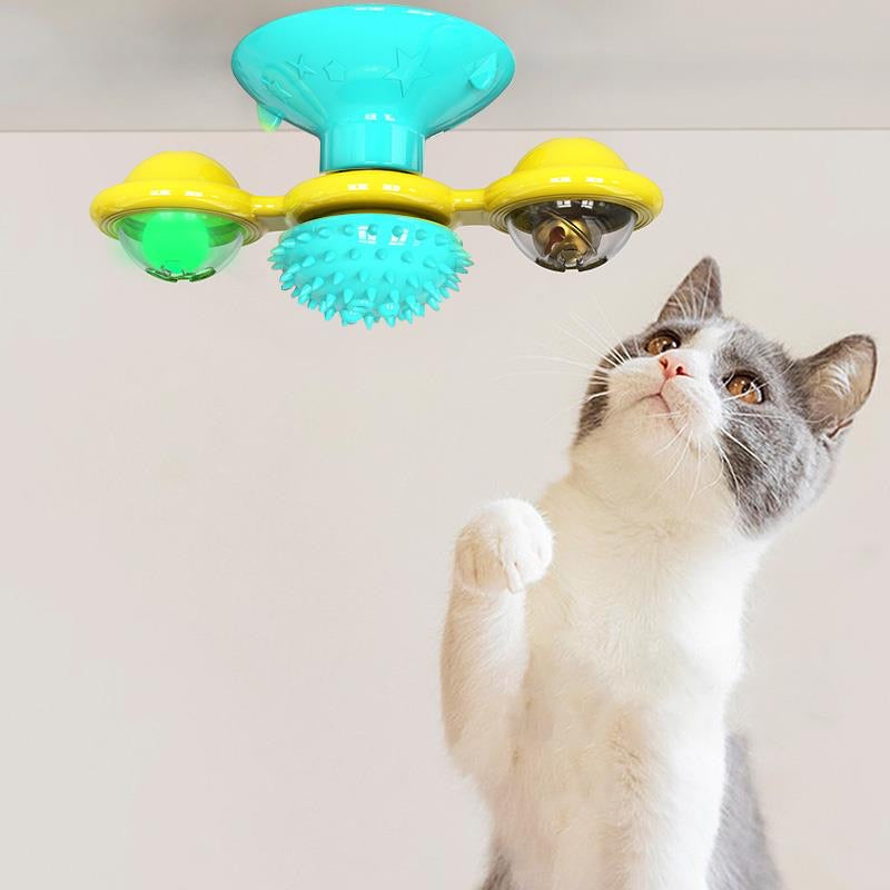 Windmill Cat Toy-Buy 2 Get Free Gift Grooming Glove