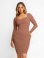 Built-In Shapewear Modal Lounge Dresses