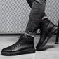 Martini' Black Leather Boots