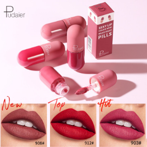 MINI CAPSULE MATTE LIP GLAZE( 18 PCS )
