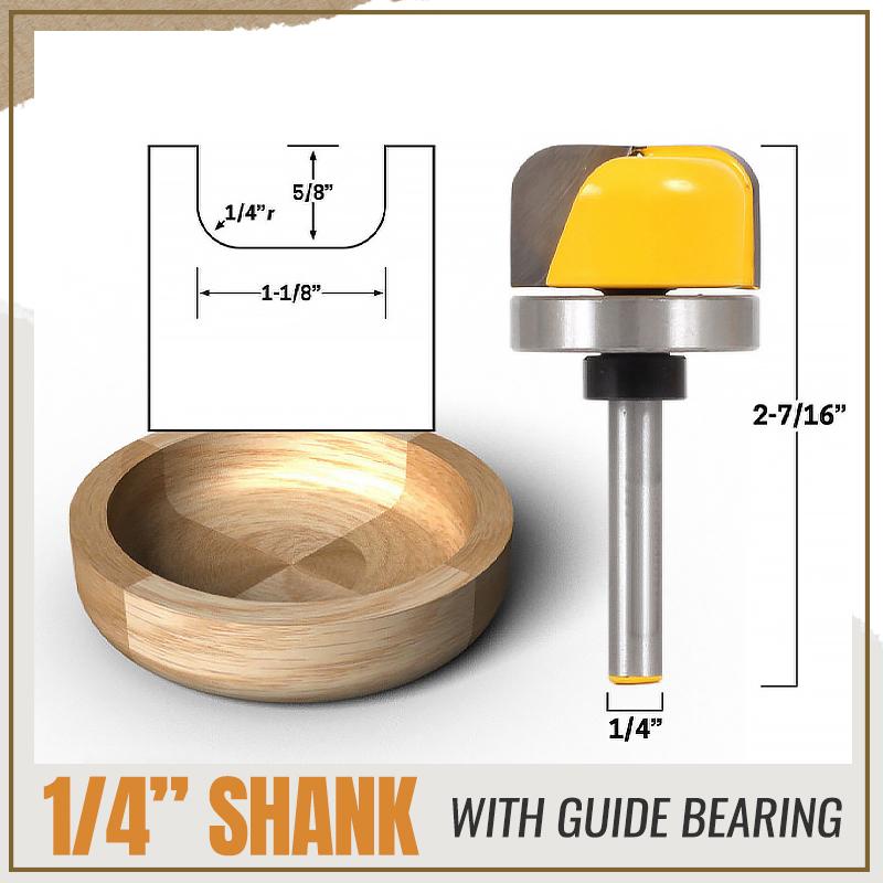Bowl Template Router Bit