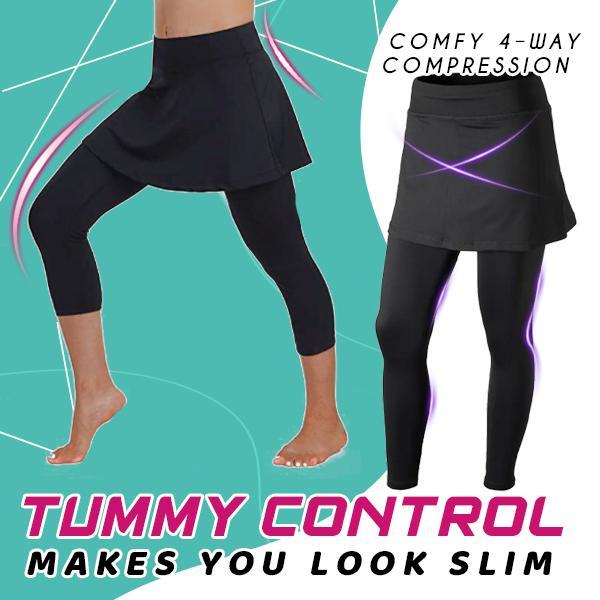 StretchRun™ Pocket Skirted Legging