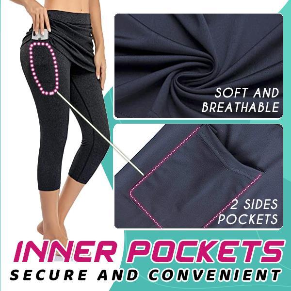 StretchRun™ Pocket Skirted Legging