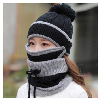 Gogolot 3PCS Women Winter Scarf Set