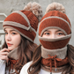 Gogolot 3PCS Women Winter Scarf Set