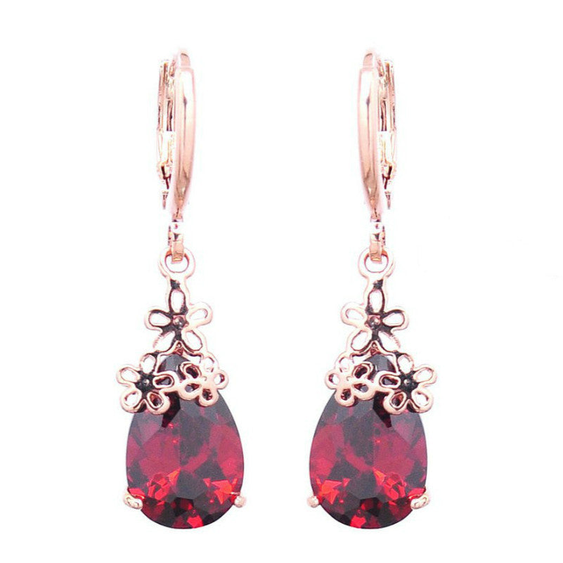 Creative Chinese Knot Water Drop Earrings