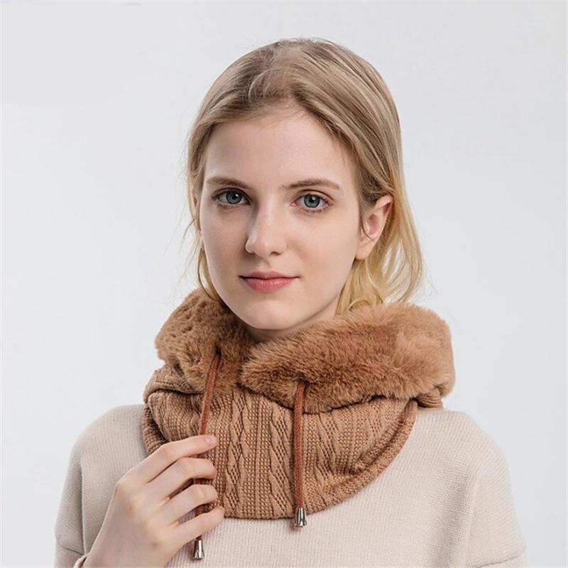 Bonnet coupe-vent chaud en tricot pour l'hiver