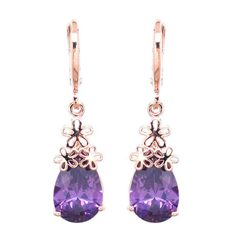 Creative Chinese Knot Water Drop Earrings