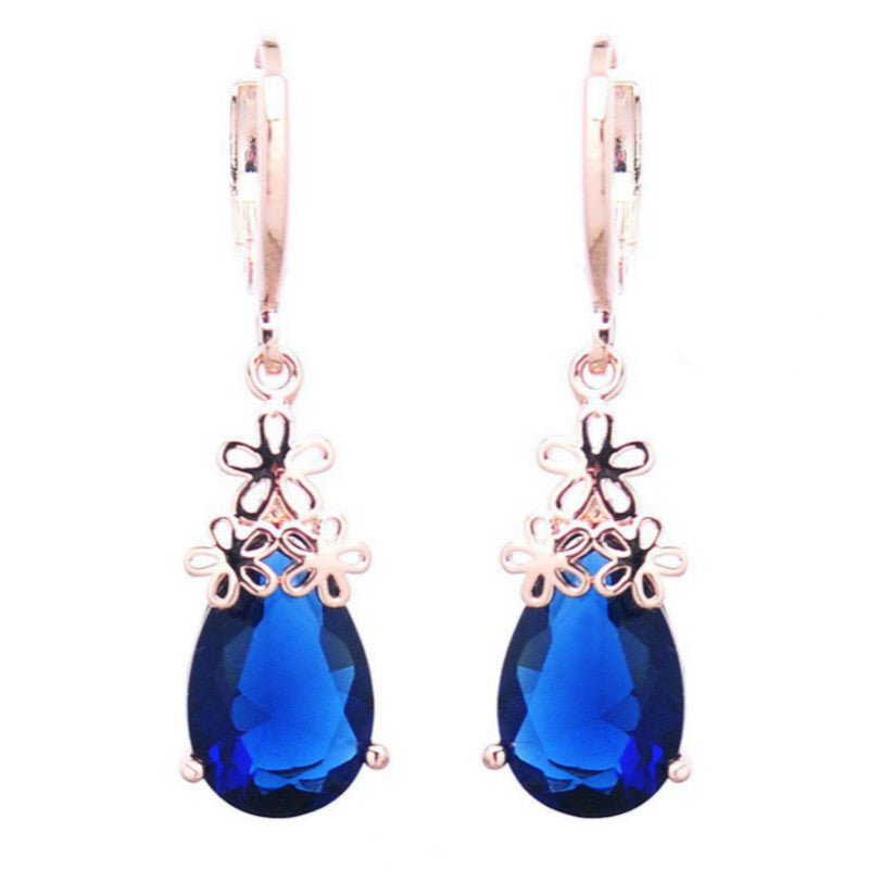 Creative Chinese Knot Water Drop Earrings