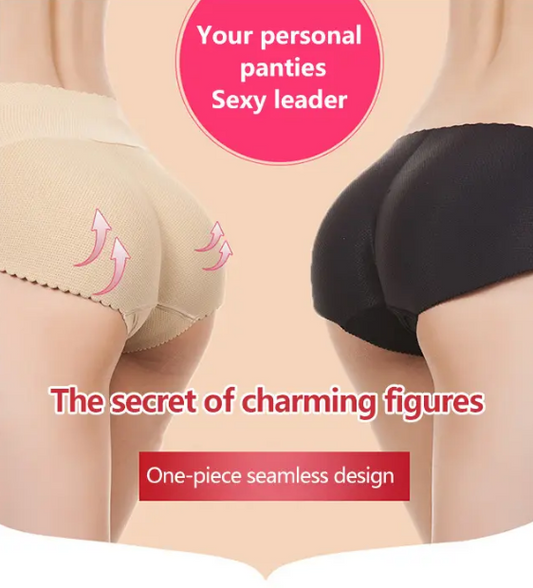 Buy 2 Free Shipping!-Seamless hip padded panties