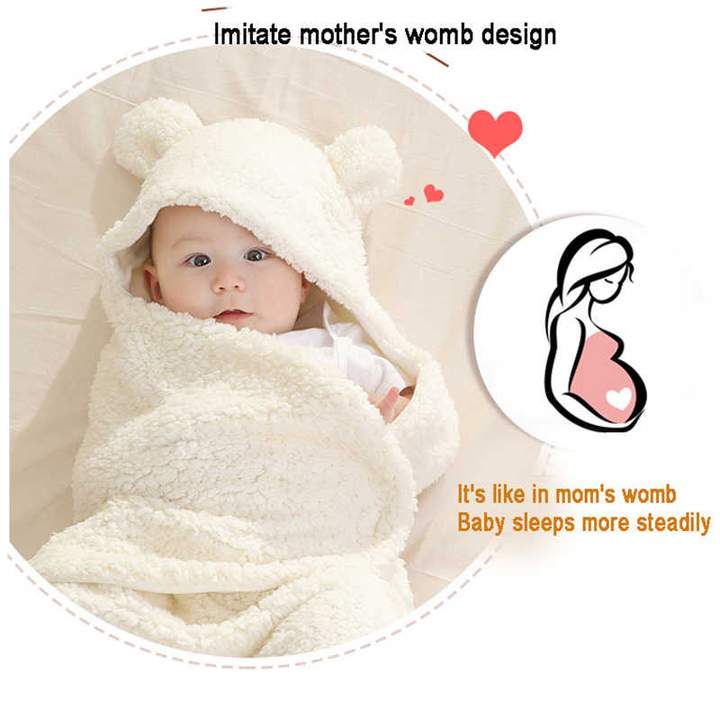 Baby Sleeping Bag Ultra-Soft Fluffy