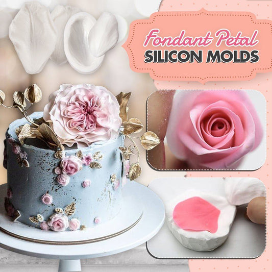 Fondant Petal Silicon Molds