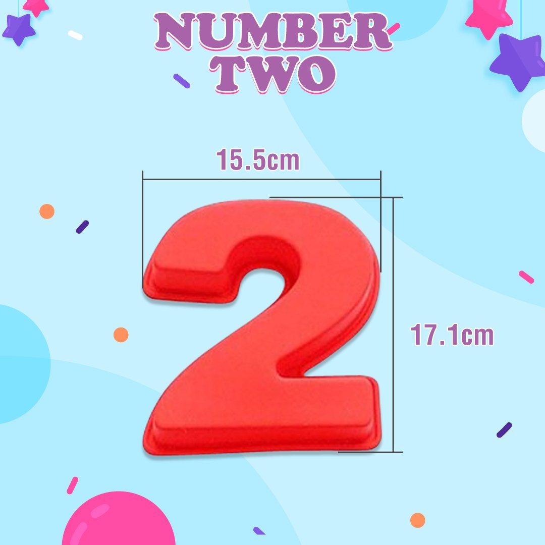 Number Cake Mold