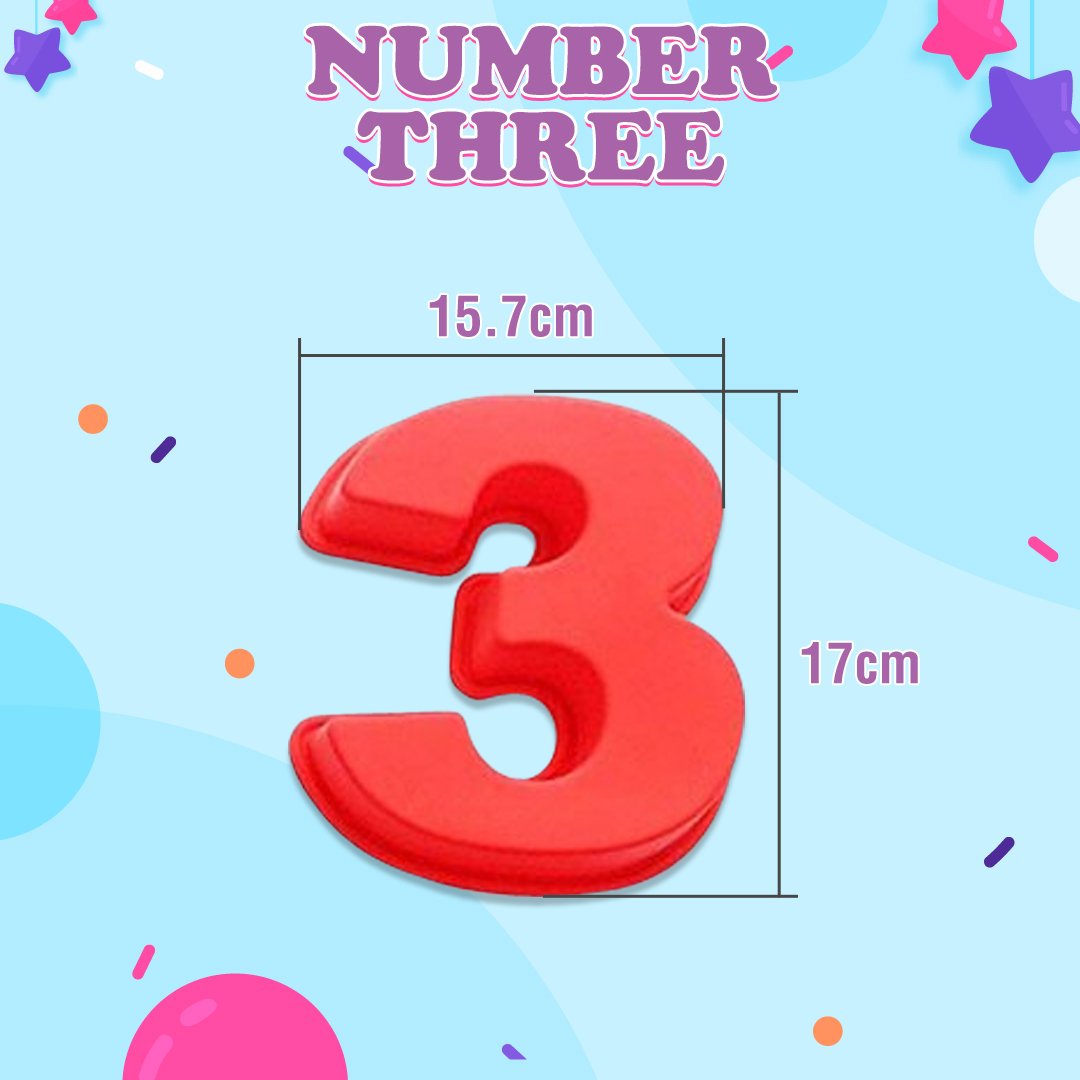 Number Cake Mold