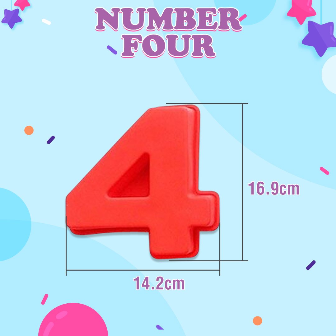Number Cake Mold