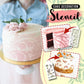 Cake Decoration Stencil (10 PCS in 1 SET)