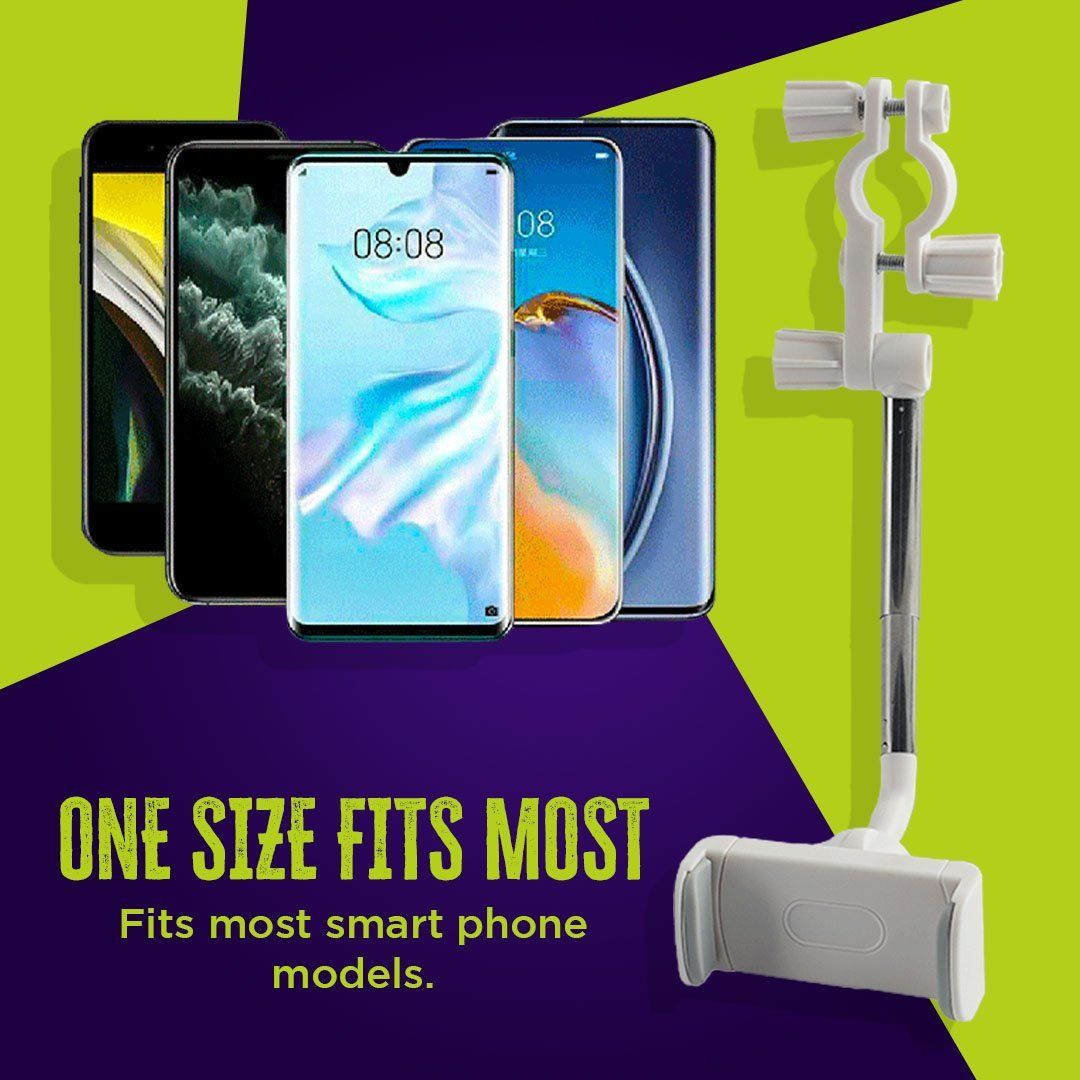 360º Retractable Rearview Phone Mount