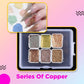 Metallic Watercolor Nail Art Palette