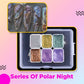 Metallic Watercolor Nail Art Palette