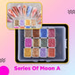 Metallic Watercolor Nail Art Palette