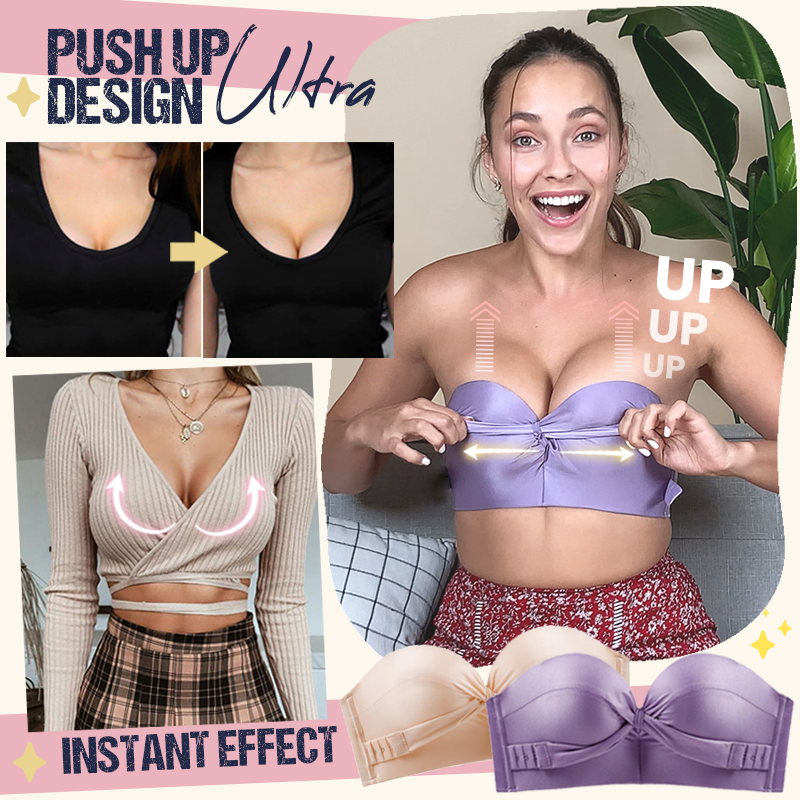StandUp™ Strapless Front Cross Lift Bra