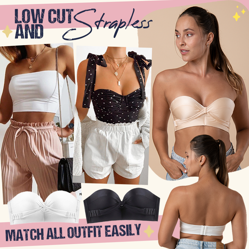 StandUp™ Strapless Front Cross Lift Bra