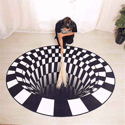 50% OFF-Vortex Illusion Rug