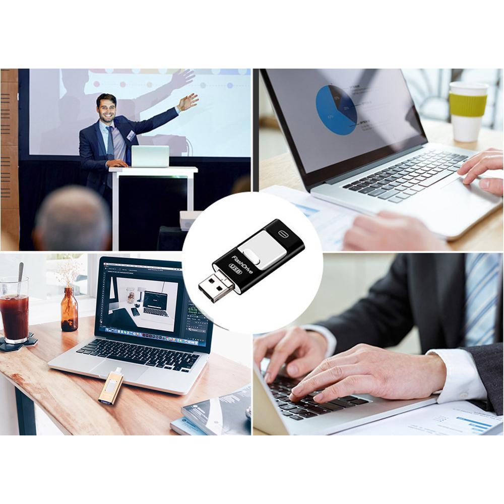 iFlash™ Portable USB Flash Drive (iPhone, iPad & Android)