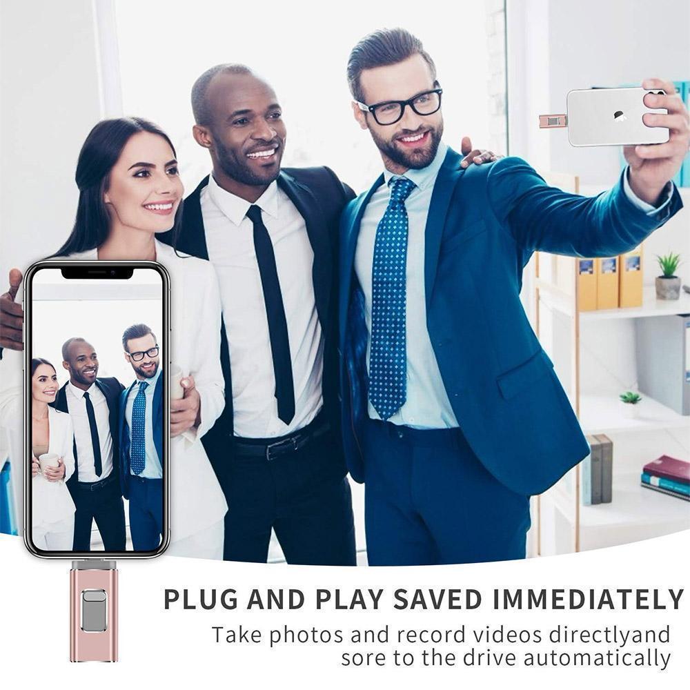 iFlash™ Portable USB Flash Drive (iPhone, iPad & Android)