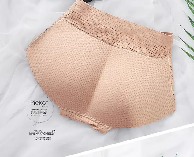 Buy 2 Free Shipping!-Seamless hip padded panties