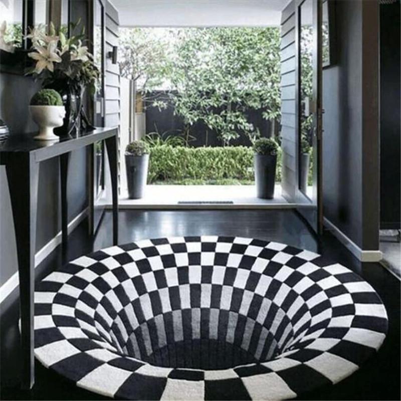 50% OFF-Vortex Illusion Rug