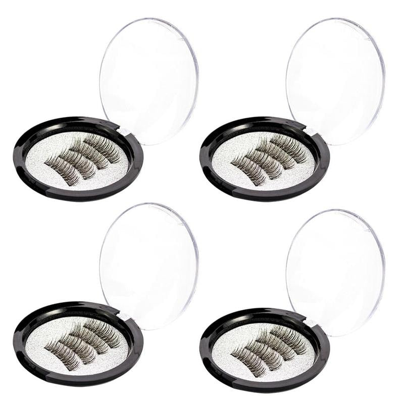 4pcs/Pair Magnetic Magnet Eyelashes